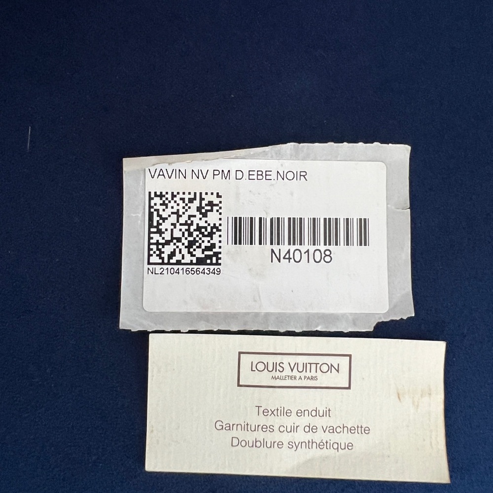 Authentic! Louis Vuitton Damier Ebene Vavin PM - Picture 6 of 7